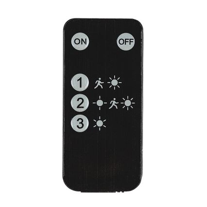 Rabalux - Proiector solar LED cu senzor LED/8W/3,7V 1800mAh IP65 + telecomandă