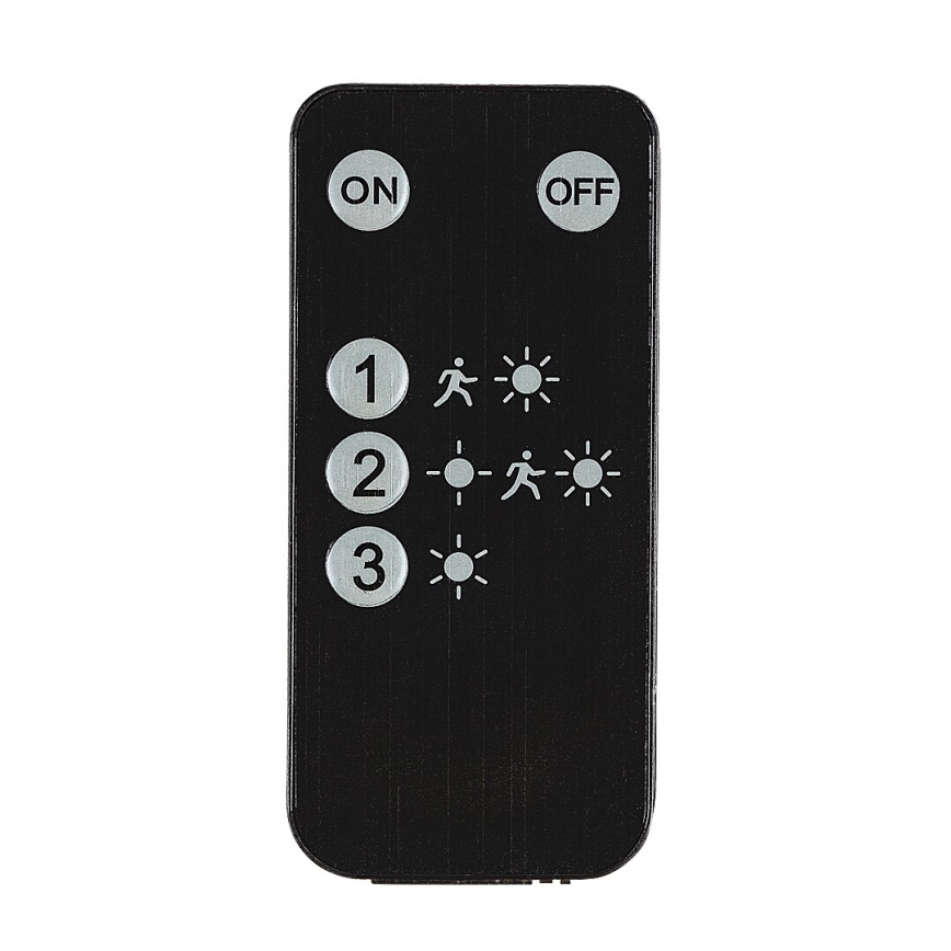 Rabalux - Proiector solar LED cu senzor LED/8W/3,7V 1800mAh IP65 + telecomandă