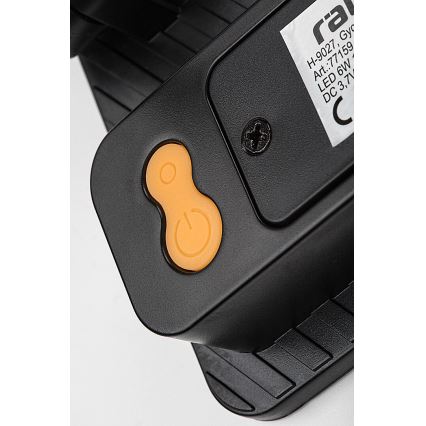 Rabalux - Proiector solar LED cu senzor LED/6W/3,7V 3000/4000/6500K IP65 2200 mAh