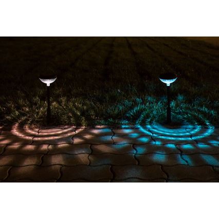 Rabalux - Lampă solară LED RGB LED/0,1W/1,2V 600mAh IP44