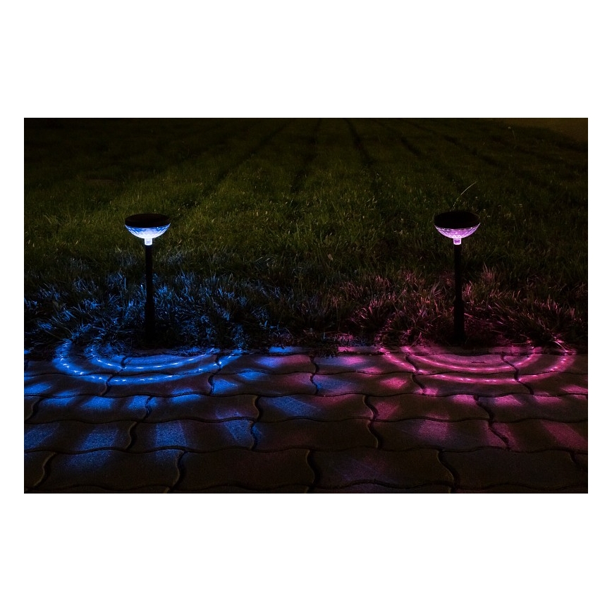 Rabalux - Lampă solară LED RGB LED/0,1W/1,2V 600mAh IP44