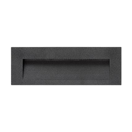 Rabalux - Aplica de perete LED pentru exterior, 6W, 230V, IP65, negru