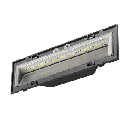 Rabalux - Aplica de perete LED pentru exterior, 6W, 230V, IP65, negru
