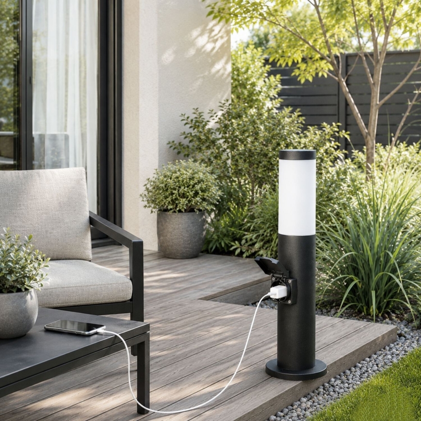 Rabalux - Lampă de exterior cu priză 1xE27/25W/230V IP44