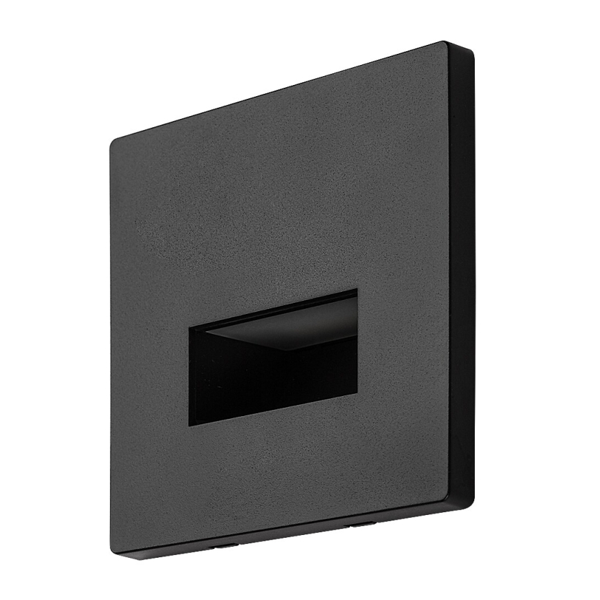 Rabalux - Aplica LED pentru scări LED/1W/230V 3000/4500/6500K neagră