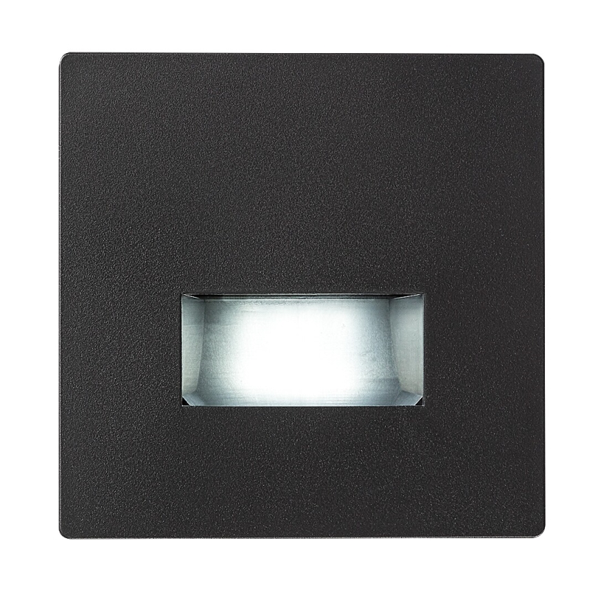 Rabalux - Aplica LED pentru scări LED/1W/230V 3000/4500/6500K neagră