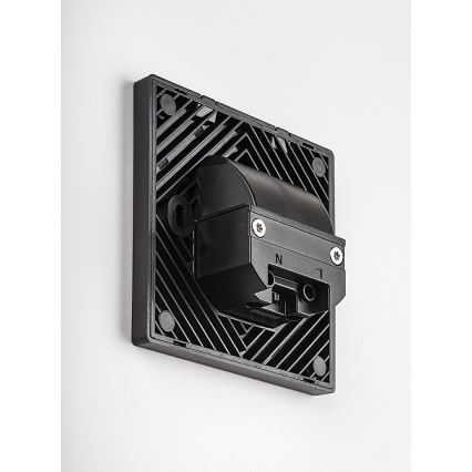 Rabalux - Aplică LED pentru scări LED/1W/230V 3000/4500/6500K neagră
