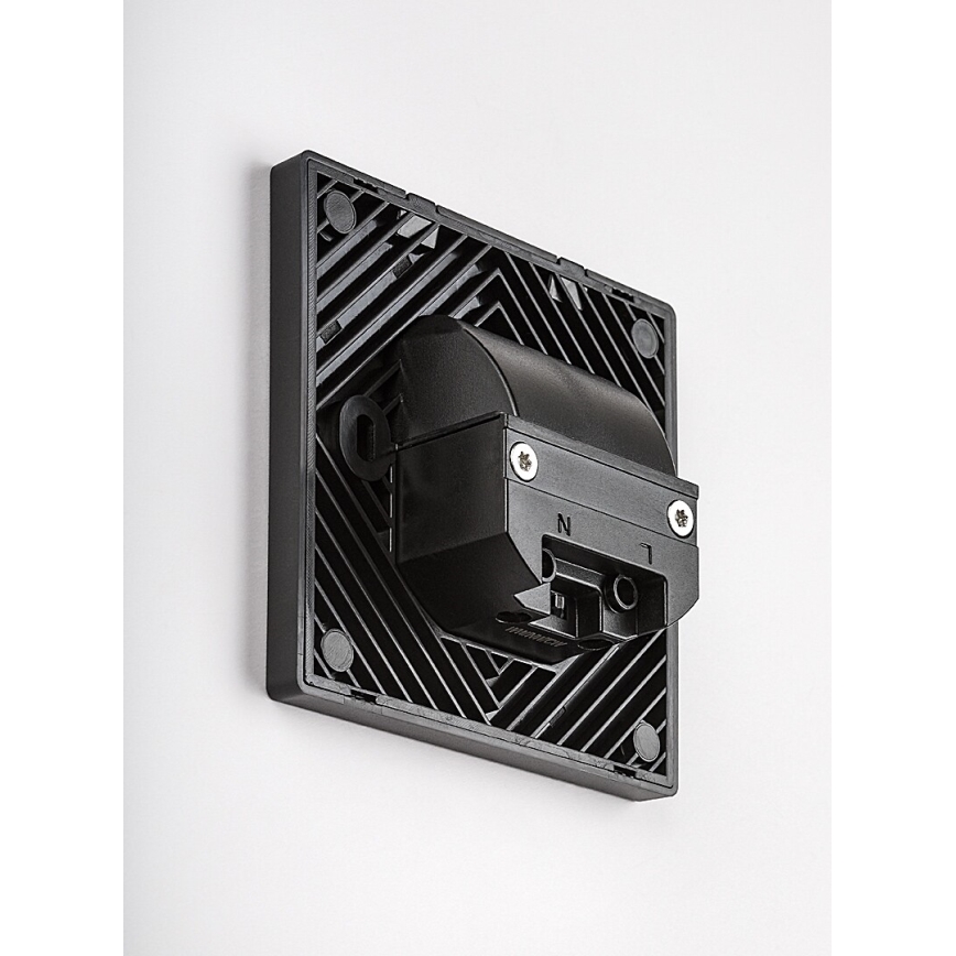 Rabalux - Aplică LED pentru scări LED/1W/230V 3000/4500/6500K neagră