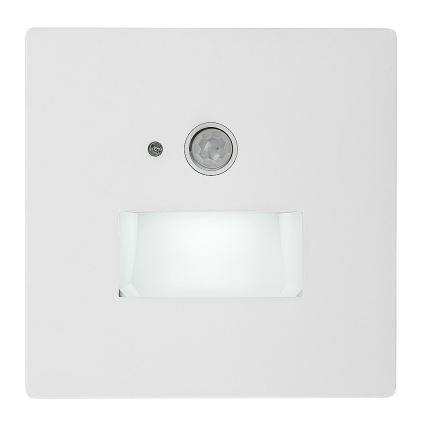Rabalux - Aplică LED pentru scări cu senzor de mișcare și senzor crepuscular LED/1W/230V 3000/4500/6500K albă
