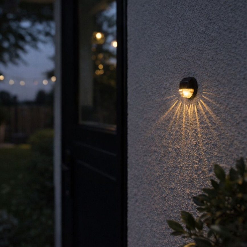 Rabalux - Set 2x lampă de perete solară LED/0,06W/1,2V 300 mAh IP44