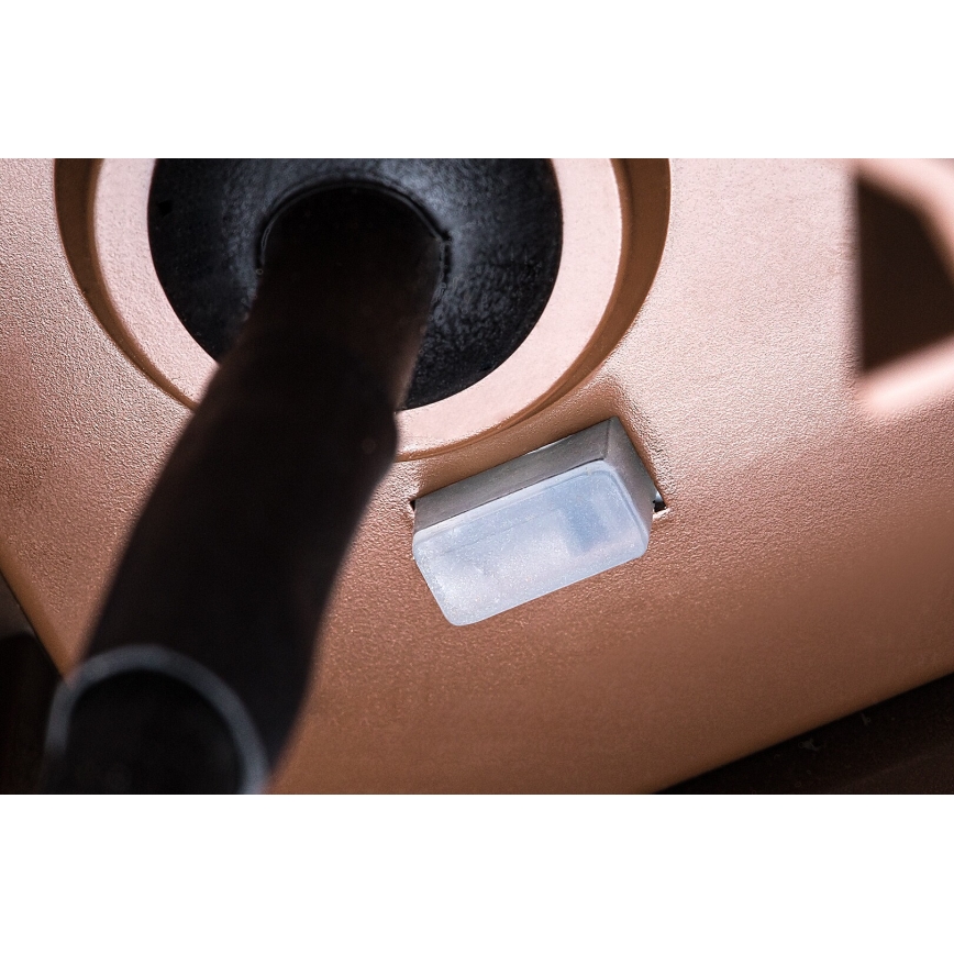 Rabalux - Aplica de perete LED pentru exterior, 9W, 230V, IP65, maro