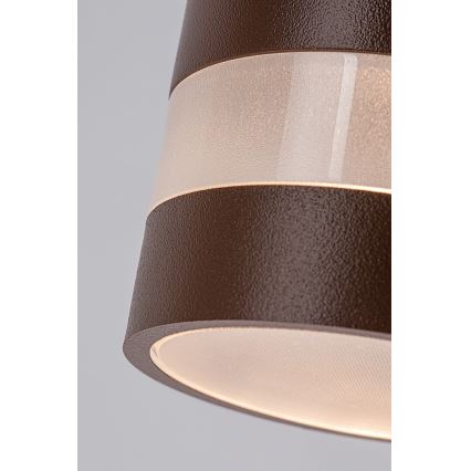 Rabalux - Aplică LED de exterior pentru perete, 16 W, 230 V, IP65, maro
