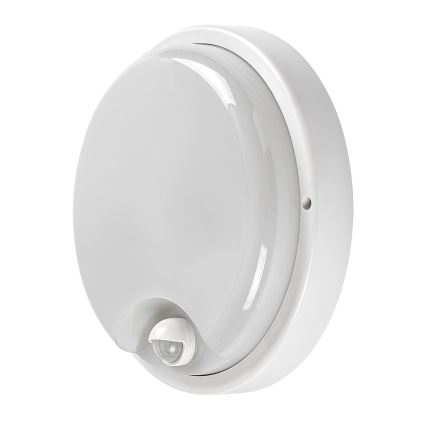 Rabalux - Aplica LED de perete pentru exterior cu senzor, 18W/230V, IP65, albă