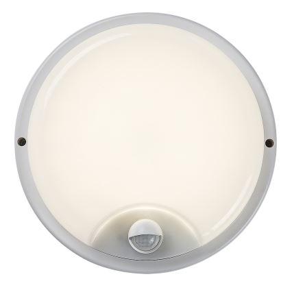 Rabalux - Aplica LED de perete pentru exterior cu senzor, 18W/230V, IP65, albă