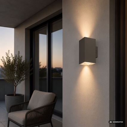 Rabalux - Aplică de perete pentru exterior LED/18W/230V 2700/4000/6500K IP65