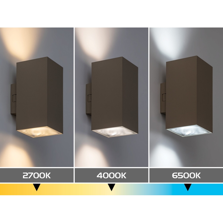 Rabalux - Aplică de perete pentru exterior LED/18W/230V 2700/4000/6500K IP65