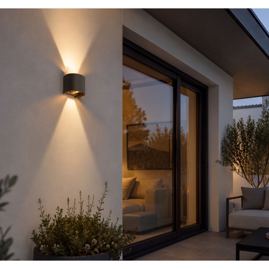 Rabalux - aplică de perete LED pentru exterior LED/5W/230V 2700/4000/6500K IP54 bej