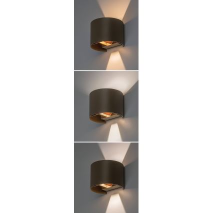 Rabalux - aplică de perete LED pentru exterior LED/5W/230V 2700/4000/6500K IP54 bej