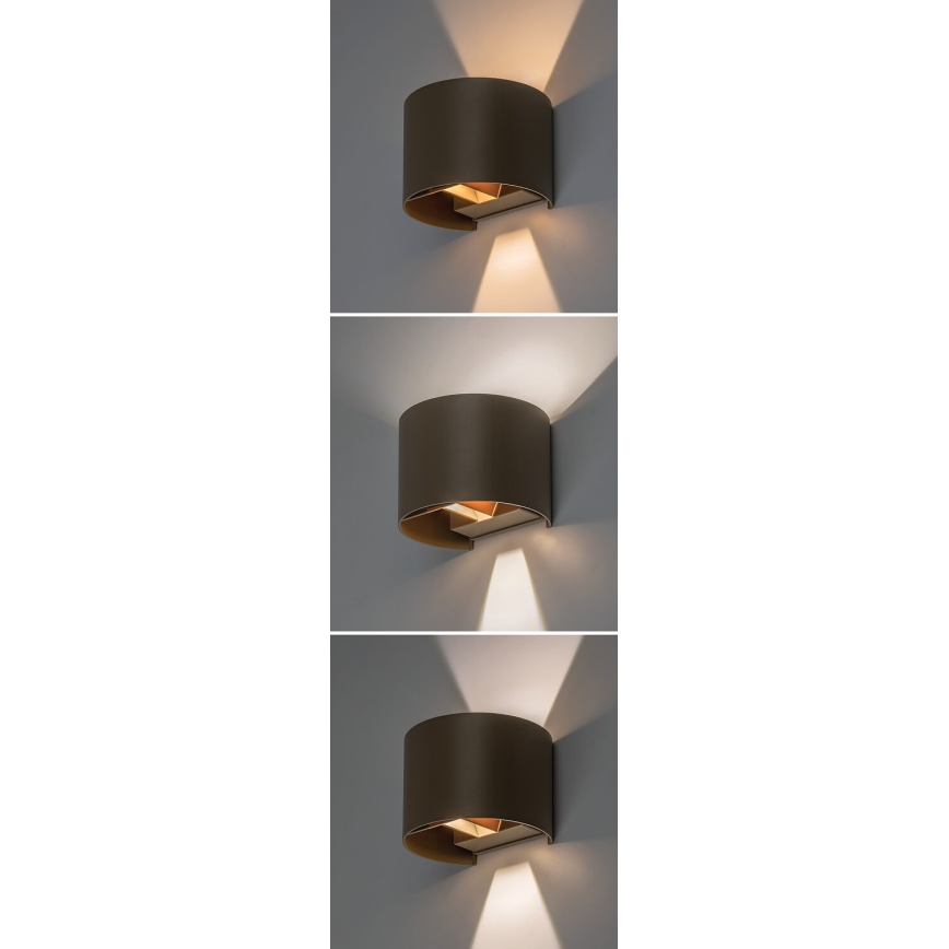 Rabalux - aplică de perete LED pentru exterior LED/5W/230V 2700/4000/6500K IP54 bej