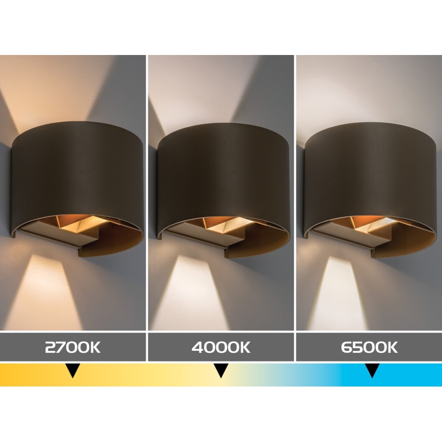 Rabalux - aplică de perete LED pentru exterior LED/5W/230V 2700/4000/6500K IP54 bej