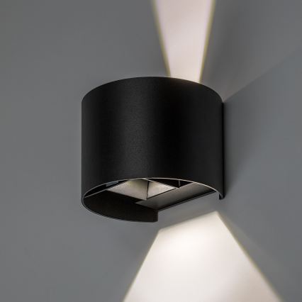 Rabalux - Aplică LED de perete pentru exterior LED/5W/230V 2700/4000/6500K IP54 neagră