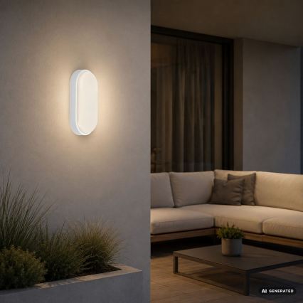 Rabalux - LED Aplică de perete pentru exterior LED/14W/230V IP54 albă