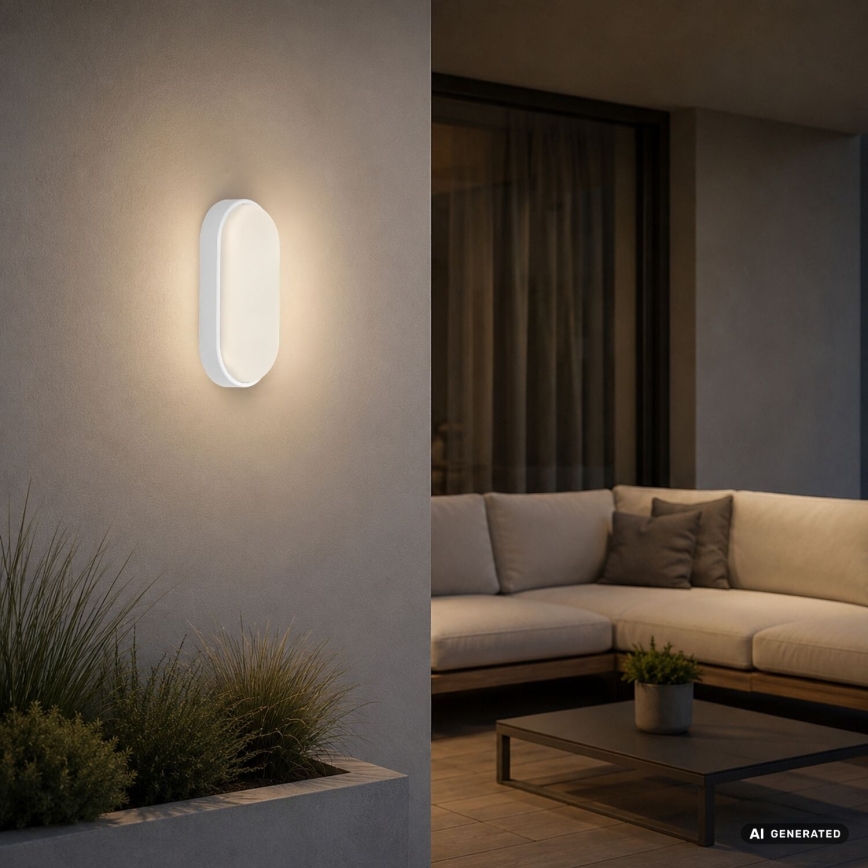 Rabalux - LED Aplică de perete pentru exterior LED/14W/230V IP54 albă