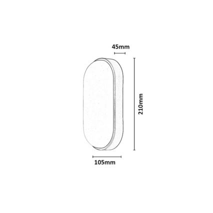 Rabalux - LED Aplică de perete pentru exterior LED/14W/230V IP54 albă