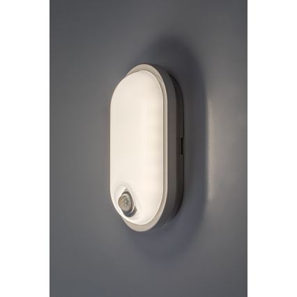 Rabalux - Lampă de tavan LED pentru exterior cu senzor LED/15W/230V IP65 albă