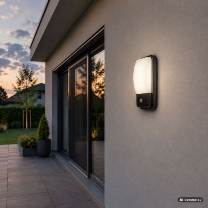 Rabalux - Aplică de exterior cu LED și senzor de mișcare LED/20W/230V IP65