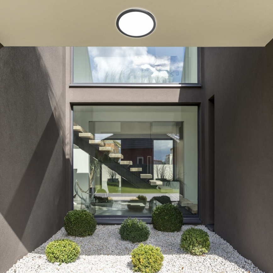 Rabalux - LED Plafonieră de exterior reglabilă LED/15W/230V Wi-Fi Tuya 2700-6500K IP44 + telecomandă
