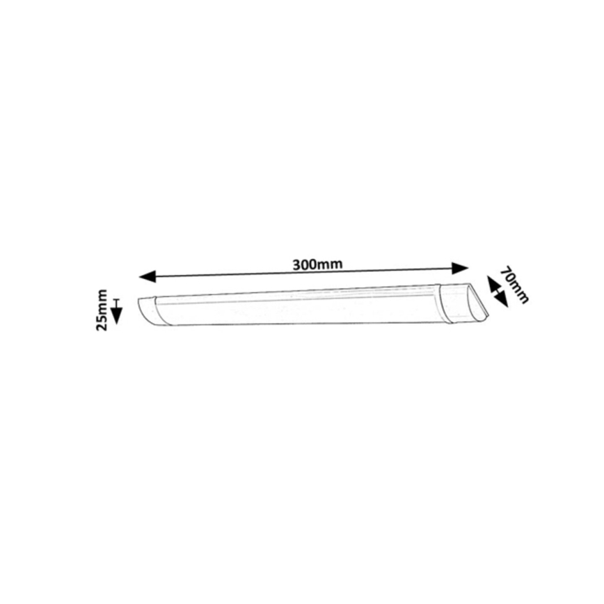 Rabalux - Corp de iluminat LED pentru montaj sub dulap LED/10W/230V 30 cm
