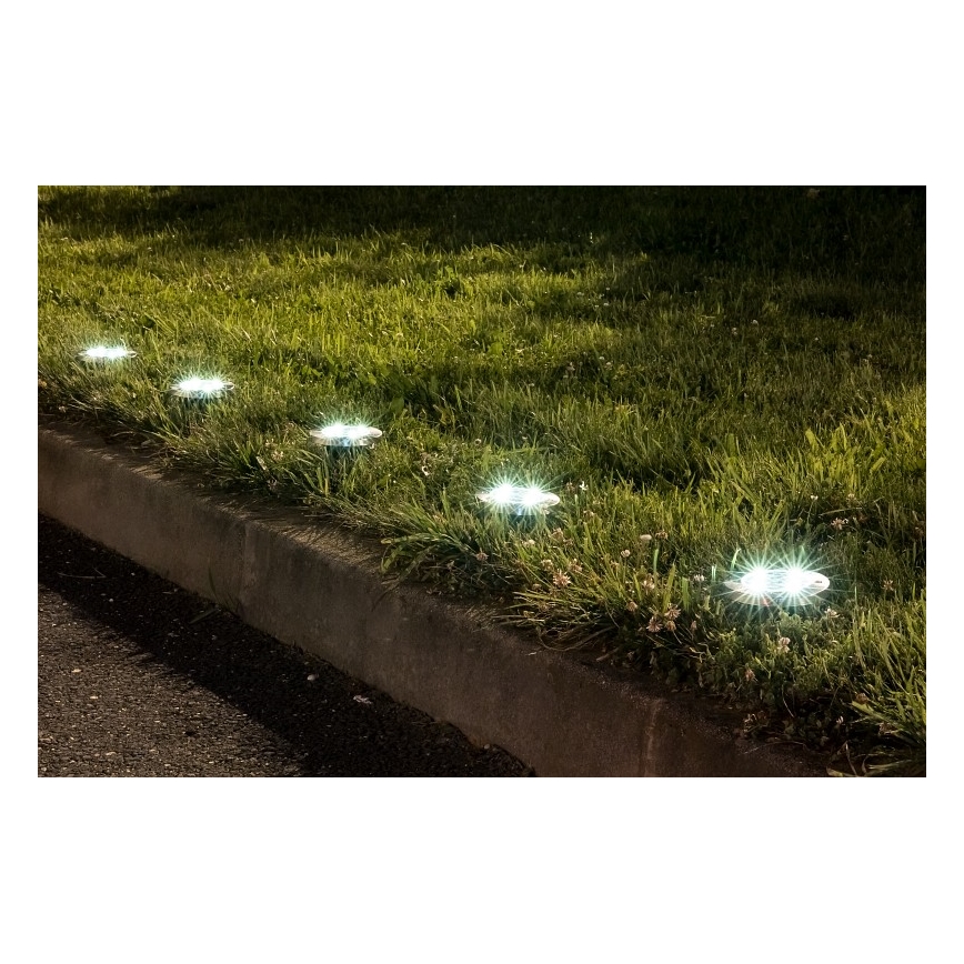 Rabalux - Lampă solară LED de exterior cu senzor LED/0,24W/1xAA 400 mAh negru IP44