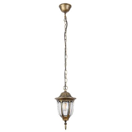 Rabalux - Lustră de exterior 1xE27/60W/230V IP43 auriu/patină/negru