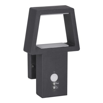 Rabalux 8668 - Corp de iluminat exterior cu senzor ARIZONA 1xLED/10,5W/230V