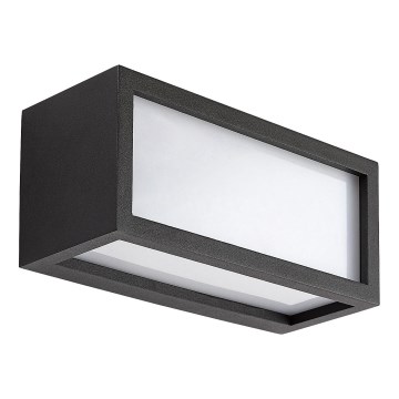 Rabalux - Aplică de perete LED pentru exterior, 10W, 230V, IP54, negru