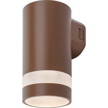 Rabalux - Aplica de perete LED pentru exterior, 9W, 230V, IP65, maro