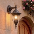 Rabalux - Aplica de perete pentru exterior 1xE27/60W/230V IP43 auriu/patină/negru
