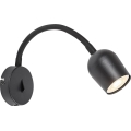 Rabalux - Aplică de perete tip spot 1x GU10/15W/230V, negru