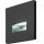 Rabalux - Aplica LED pentru scări LED/1W/230V 3000/4500/6500K neagră