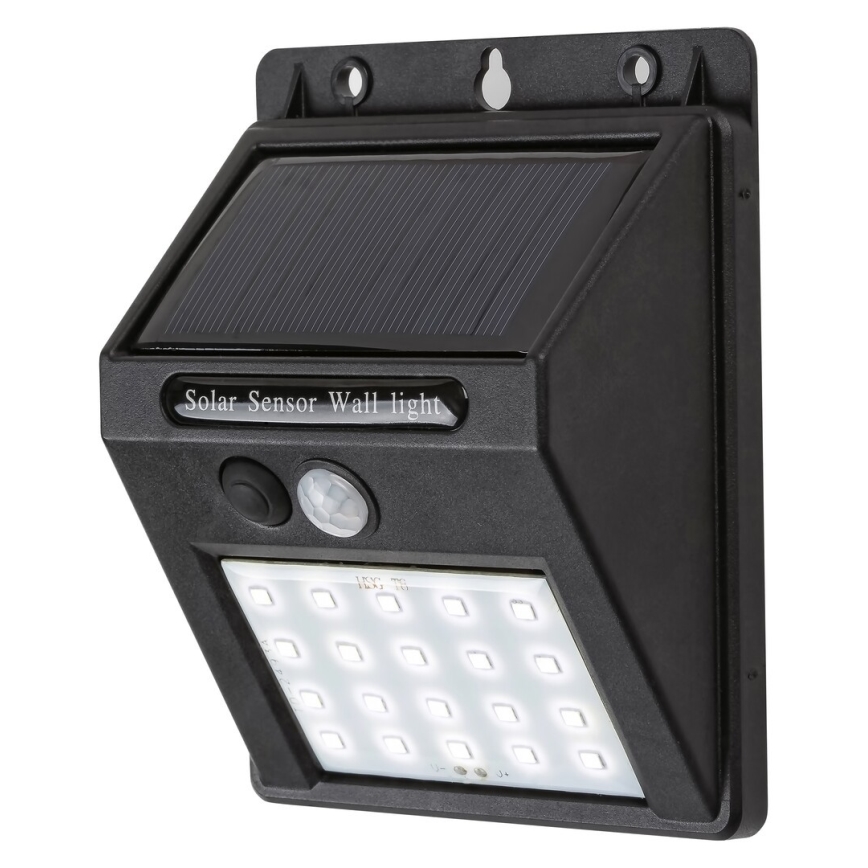 Rabalux - Aplică solară LED de perete cu senzor, IP44, 1200 mAh