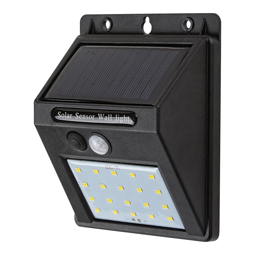 Rabalux - Aplică solară LED de perete cu senzor, IP44, 1200 mAh
