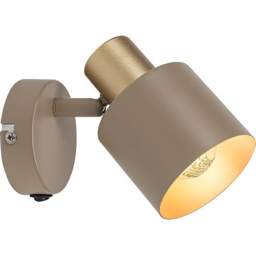 Rabalux - Aplică spot de perete 1xE14/10W/230V bej