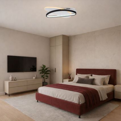 Rabalux - Plafonieră LED dimmabilă LED/57W/230V 3000-6000K 45x30,5 cm + telecomandă