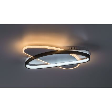 Rabalux - Plafonieră LED dimmabilă LED/57W/230V 3000-6000K 45x30,5 cm + telecomandă
