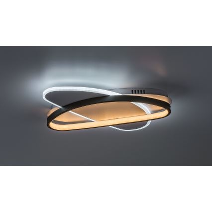 Rabalux - Plafonieră LED dimmabilă LED/57W/230V 3000-6000K 45x30,5 cm + telecomandă