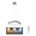 Rabalux - Candelabru LED reglabil pe cablu LED/28W/230V pătrat 3000-6000K + telecomandă