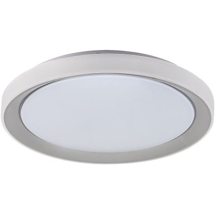 Rabalux - Plafonieră LED RGB dimabilă, 40W, 230V, 2700–6500K, Wi‑Fi Tuya, Ø 51 cm cu telecomandă inclusă
