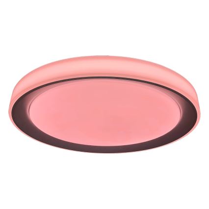 Rabalux - Plafonieră LED RGB dimabilă, 40W, 230V, 2700–6500K, Wi‑Fi Tuya, Ø 51 cm cu telecomandă inclusă