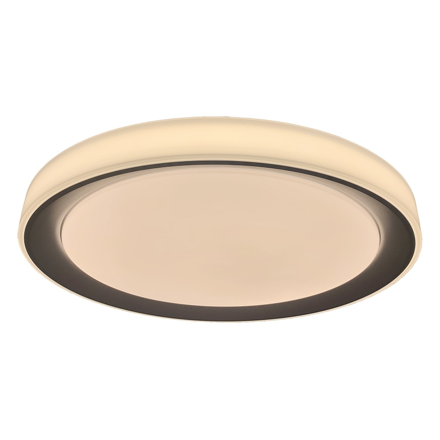 Rabalux - Plafonieră LED RGB dimabilă, 40W, 230V, 2700–6500K, Wi‑Fi Tuya, Ø 51 cm cu telecomandă inclusă